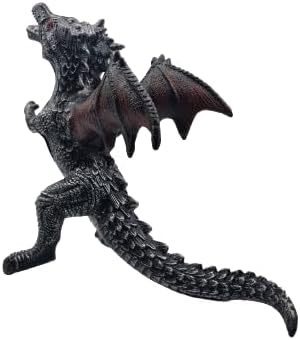 Muñeco Dragon Dos Cabeza de 39cm de Cabeza a Cola de plastico Blando Libre de BPA Figura de accion reailsta de Dinosaurio con 2 Cabezas con sonido aterrador