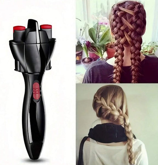 Herramienta de Trenza del Pelo de Giro rápido electrónico Máquina automática del Trenzado del Pelo Fabricante de la Trenza DIY Herramientas mágicas del Estilo del Pelo